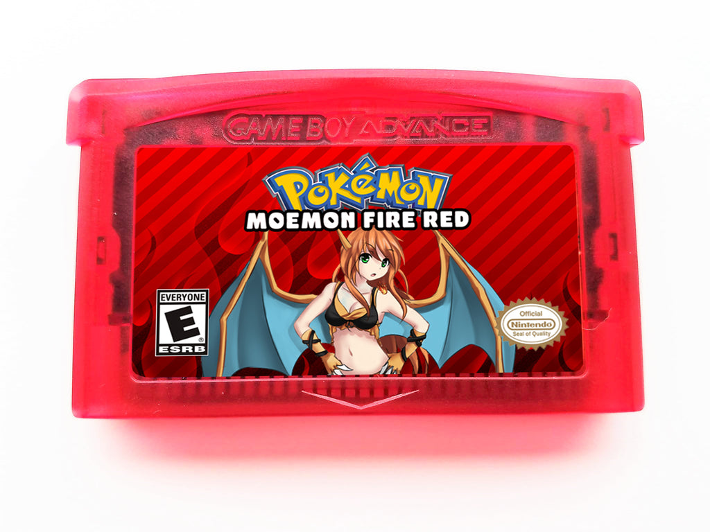 Pokemon Moemon Fire Red (Gameboy Advance GBA) Fan Hack – Retro Gamers US