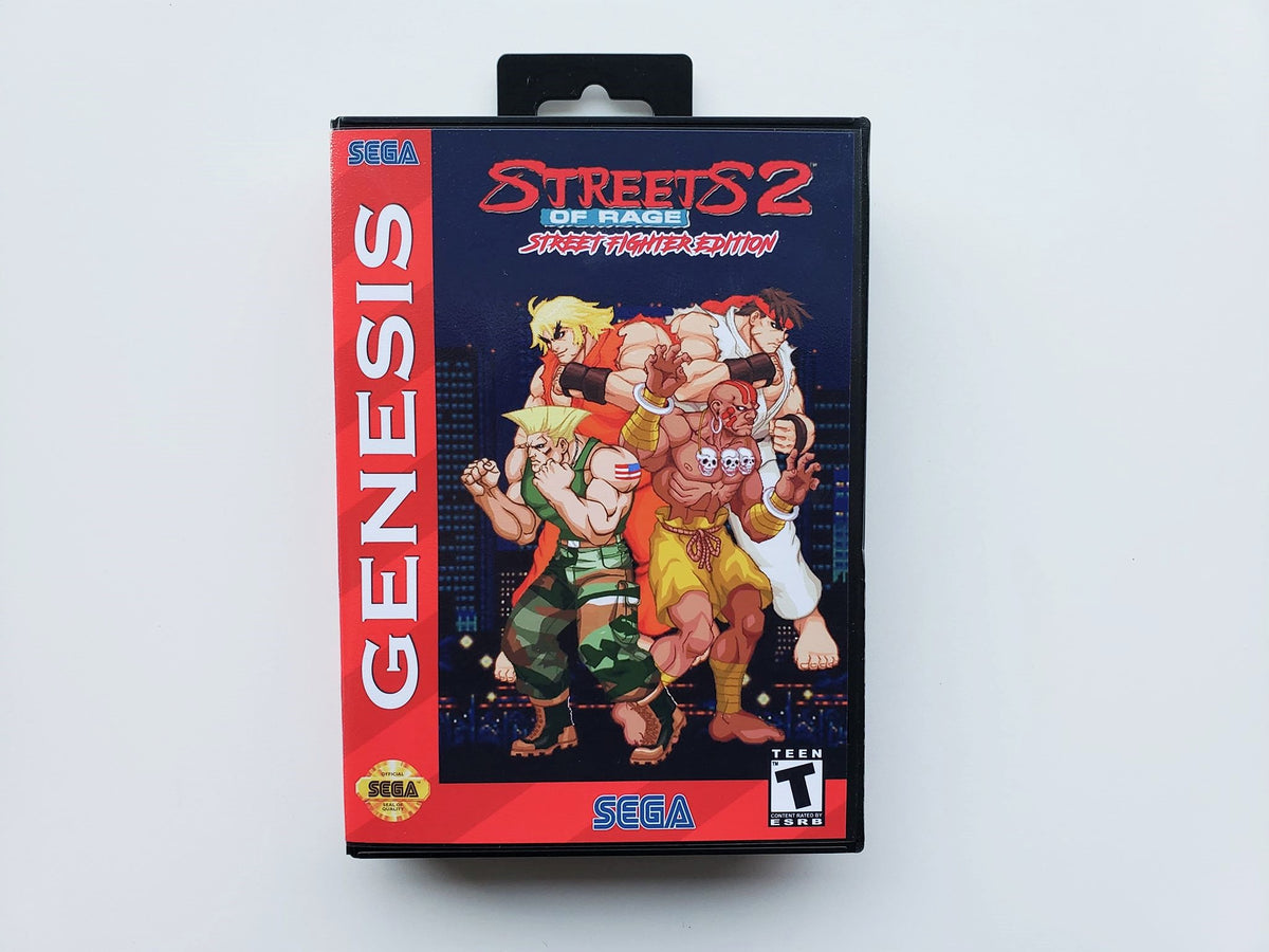 streets of rage 2 rom hack street fighter characters