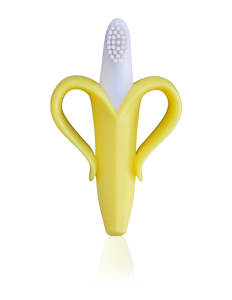 banana teething brush