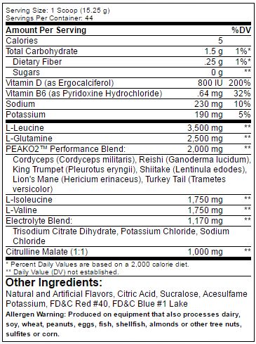 supplement facts