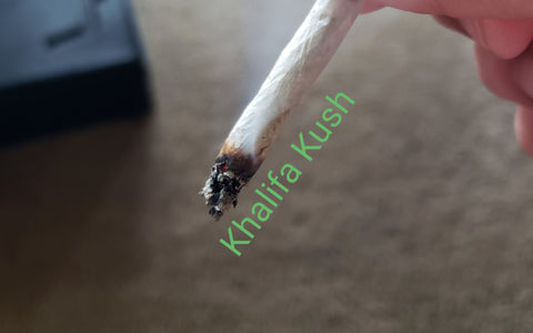 Khalifa Kush in a Joint