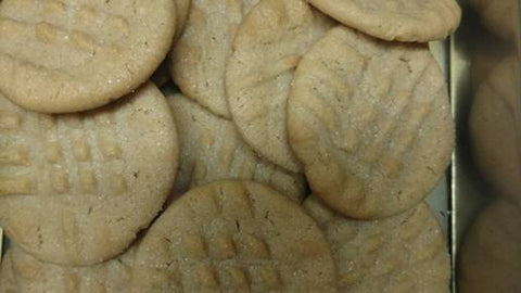 Peanut Butter Cookies w Cannabutter
