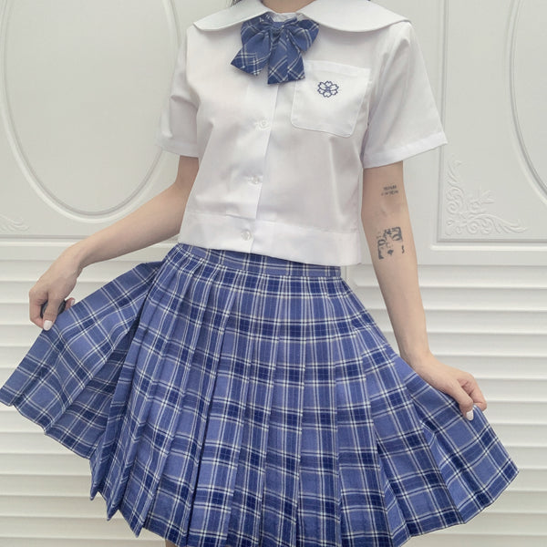 JK uniform plaid skirt yc23137 – anibiu