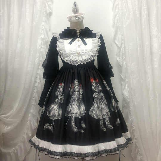 Dark Lolita dress+shirt yc23777 – anibiu