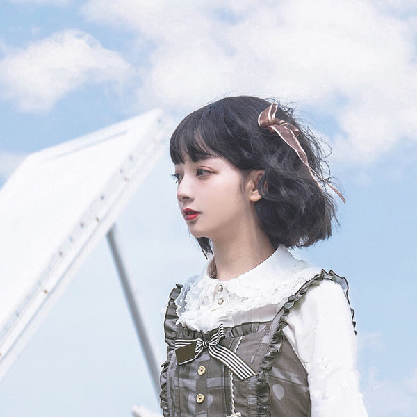 Lolita Harajuku noodles roll wig YC21407 – anibiu