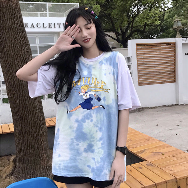Harajuku Cartoon Sleeveless T-Shirt YC21624 – anibiu