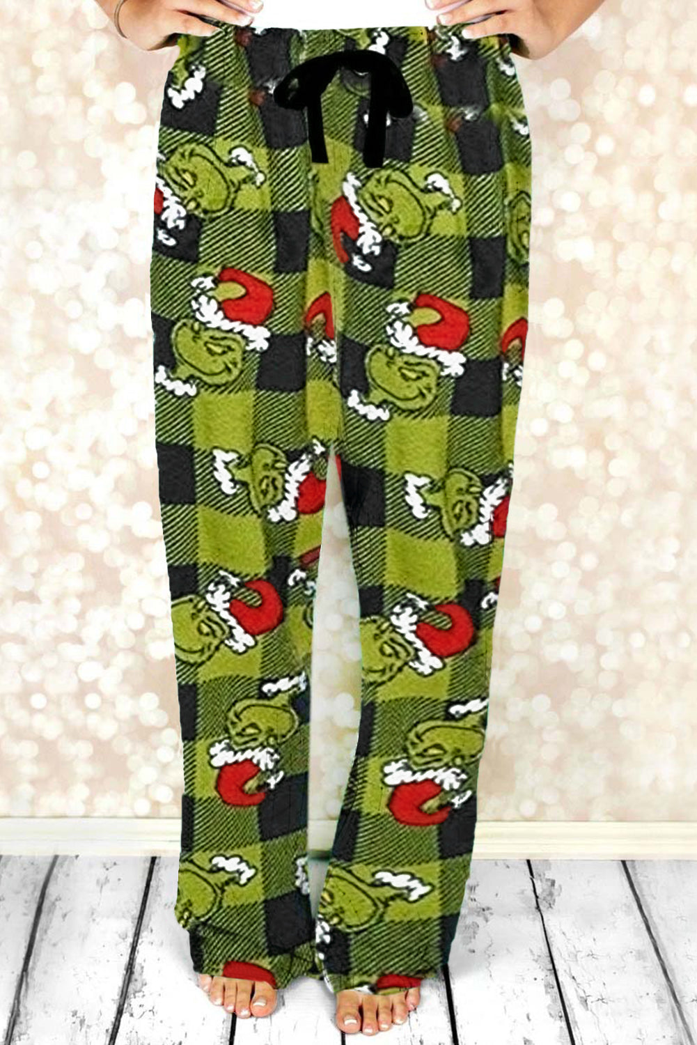 Grinch Christmas Pajamas Pants. Use coupon code: BRIANABOOKER for 15% off Alelly.