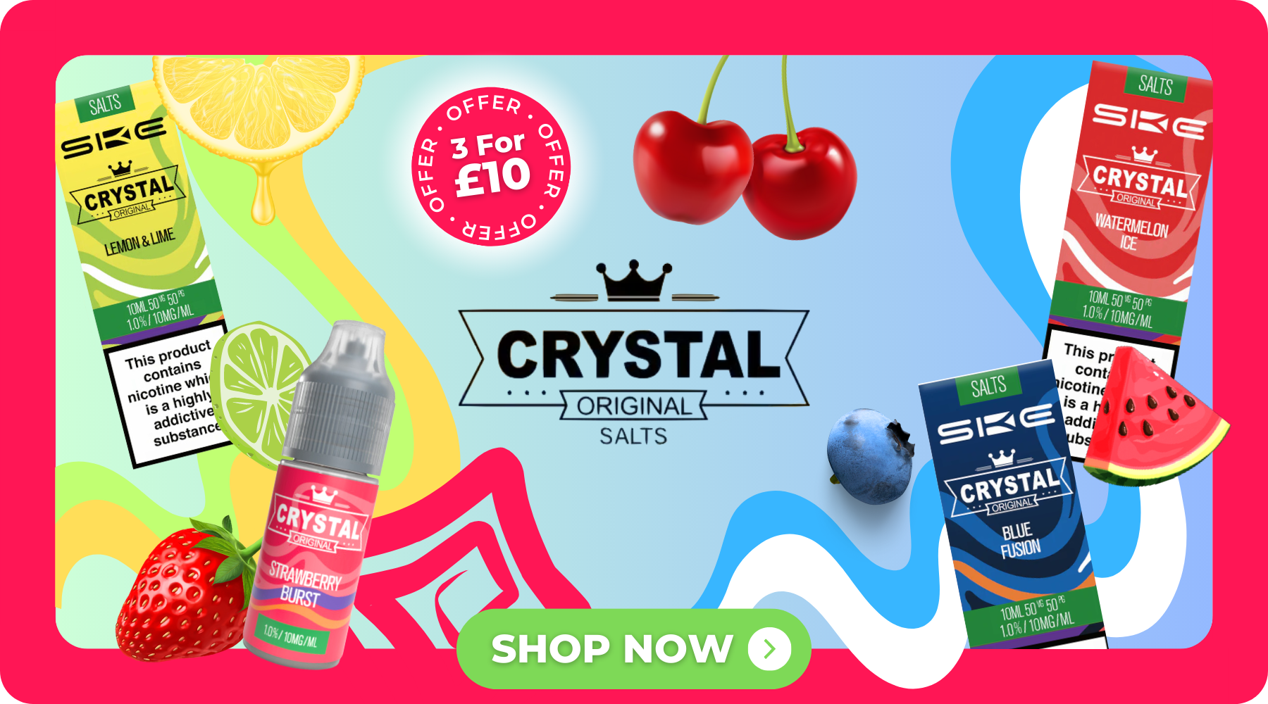 Buy SKE Crystal Vape E-Liquid