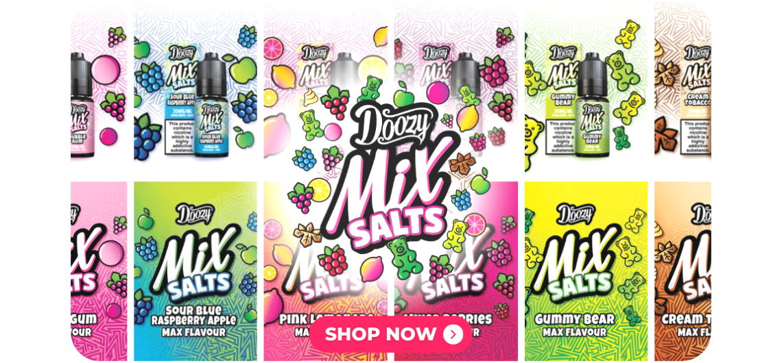 Doozy Mix Salts Flavours