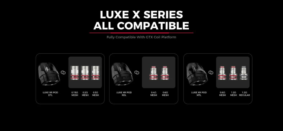 Vaporesso Luxe XR Max Vape Kit Product Details 2