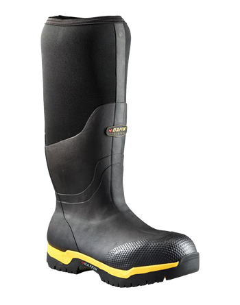 Boots - Baffin Petrolia Unlined Rubber All Season Mens, Steel Toe w/ Plate, 80190000 12