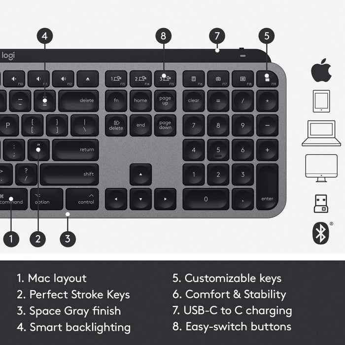 mx keys for mac bluetooth