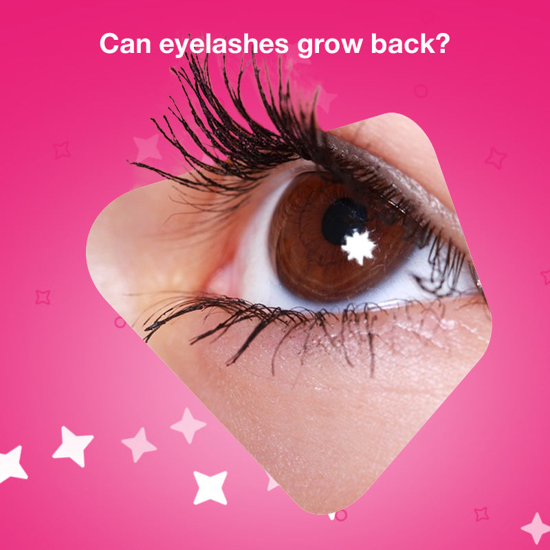 Can eyelashes grow back?