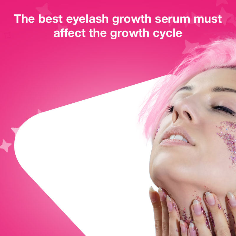 The best eyelash growth serum must affect the growth cycle