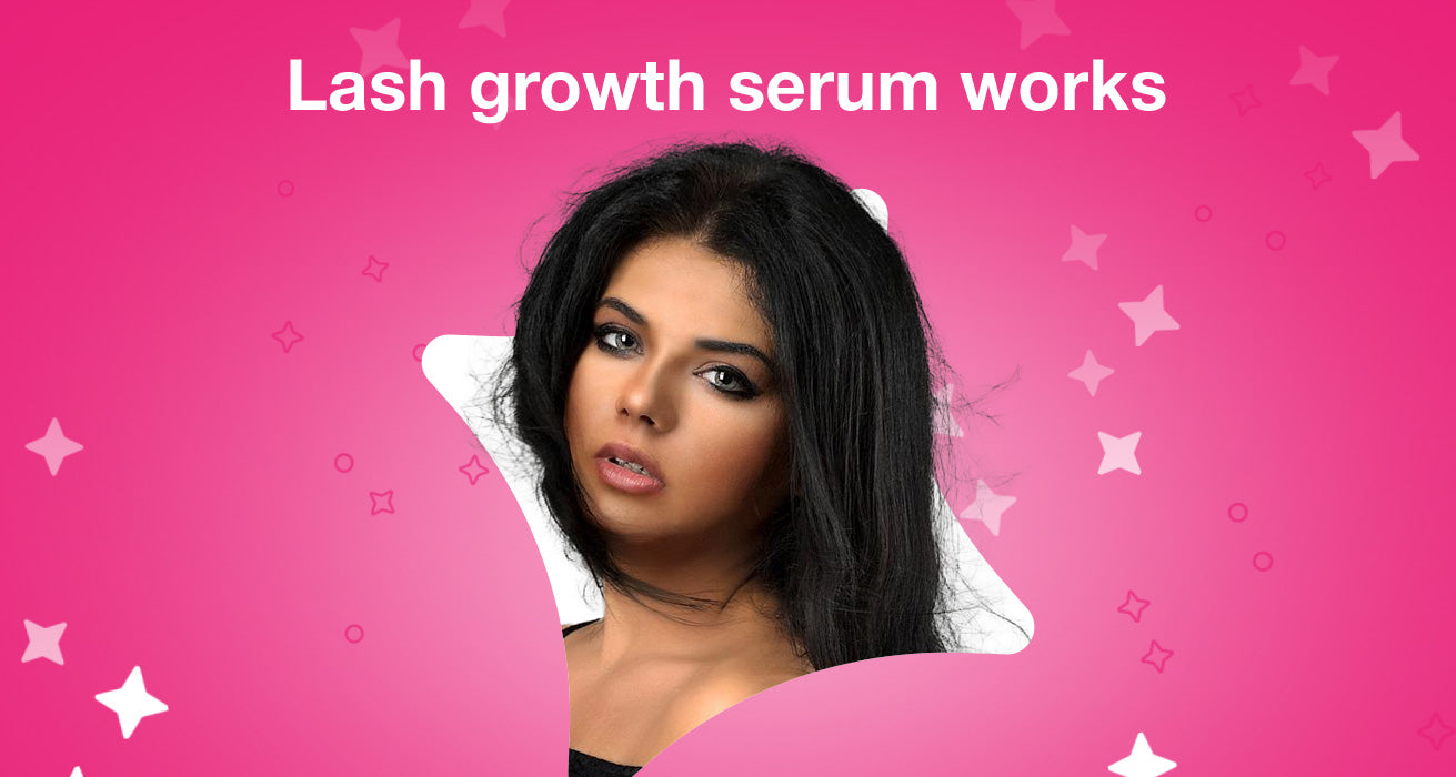 Lash growth serum works