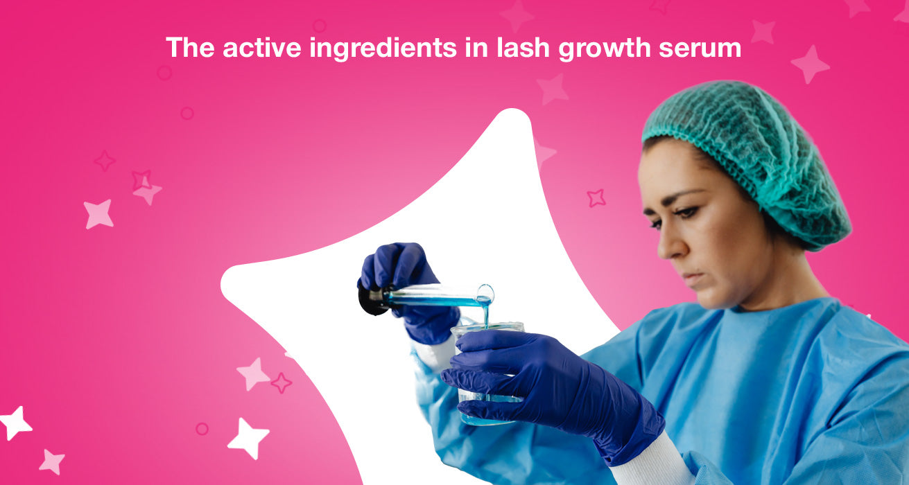 The active ingredients in lash growth serum