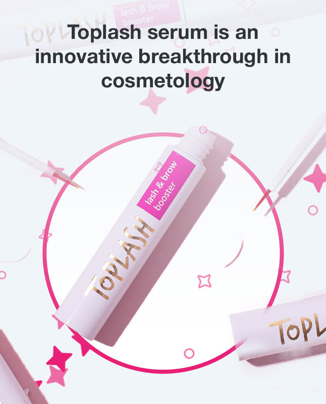 Toplash serum is an innovative breakthrough in cosmetology