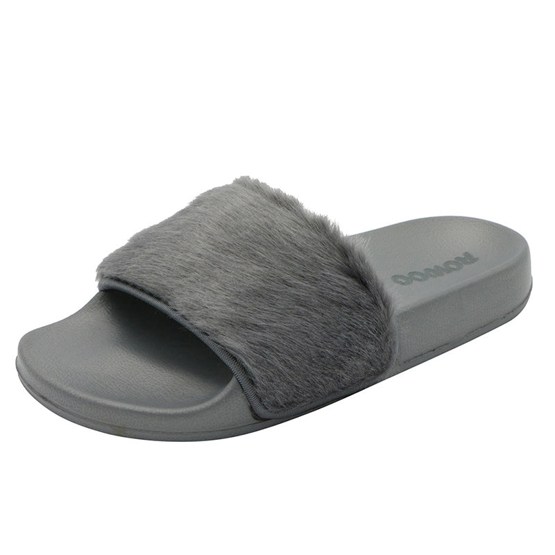 open toe ladies slippers