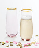 Stemless Champagne Flute