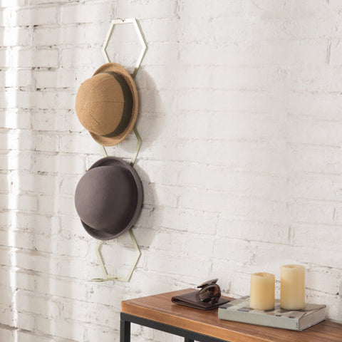 Hat Organizer hanging on Wall