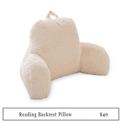 reading backrest pillow with link to product