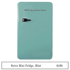 retro mini fridge with link to product