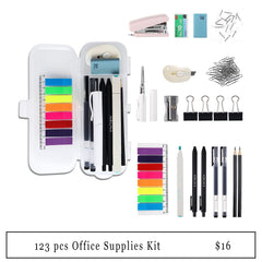office supply set with link to product