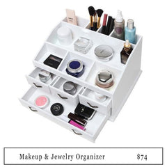makeup organizer with link to product