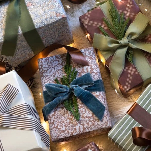 perfect christmas presents topped with a bow with link to gift wrapping ideas