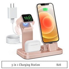 charging station with link to product