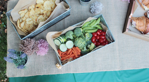 Veggie Basket for Kid's Birthday