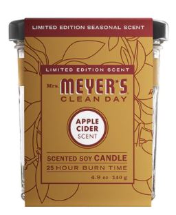 Meyers Clean Day Applecider Candle
