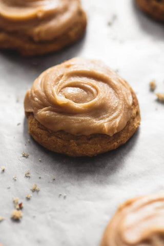 Pumpkin Cookie with Brown Sugar Frosting