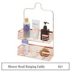 hanging shower caddy with link to product