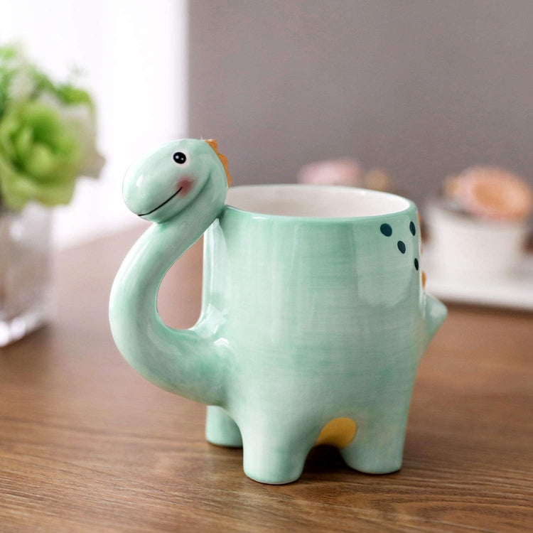 Cute Cartoon Dinosaur Ceramic Cup Men and Women Creativity Mug