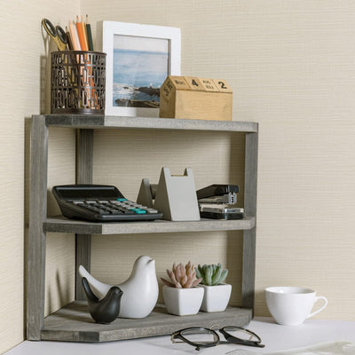 Modern Mesh Chrome Plated Metal Countertop Organizer with 3