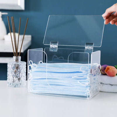 Clear Acrylic All-in-One Whiteboard Marker Holder Wall Rack with