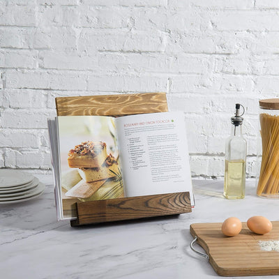 Acacia Wood Tablet & Cookbook Stand– Kris Dry Goods