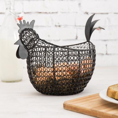 Ceramic Egg Holder Chicken Storage Basket Egg Basket Fruit