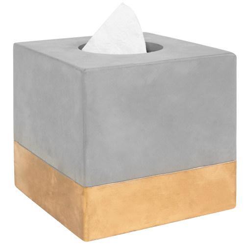 concrete tissue box cover