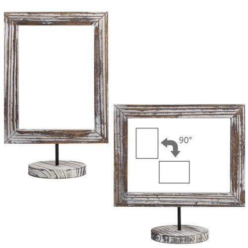 double sided picture frame with hanger