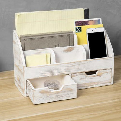 Brown Wood and Acrylic Wall Mounted or Tabletop Stacking Can Organizer –  MyGift