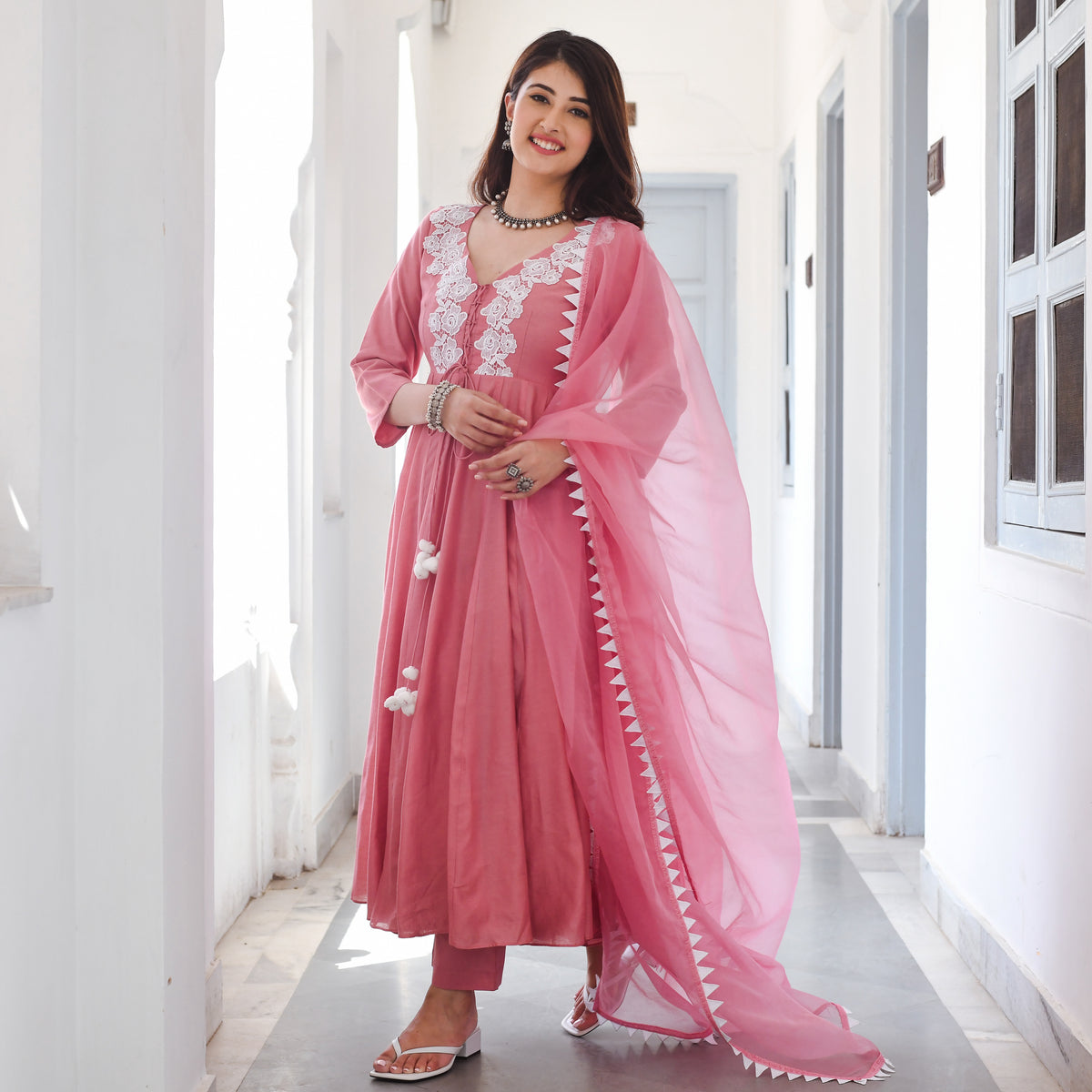 Indian ethnic wear online|Buy Soumita Suit Set|Urbanstree – UrbanStree