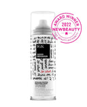 IGK Good Behavior Smoothing Spray with award badge, designed bottle with black and red text.