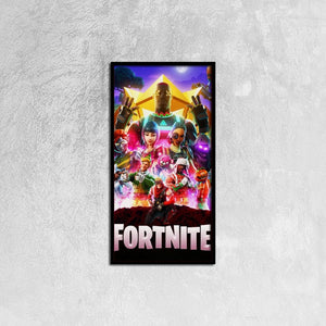 Fortnite Canvas Prints Wall Art For Home Decorations 12 24 Inch - fortnite canvas prints wall art for home decorations stretched black vertical frame ready to hang