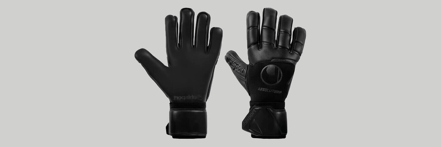 Pair of Black Goalkeeper Gloves