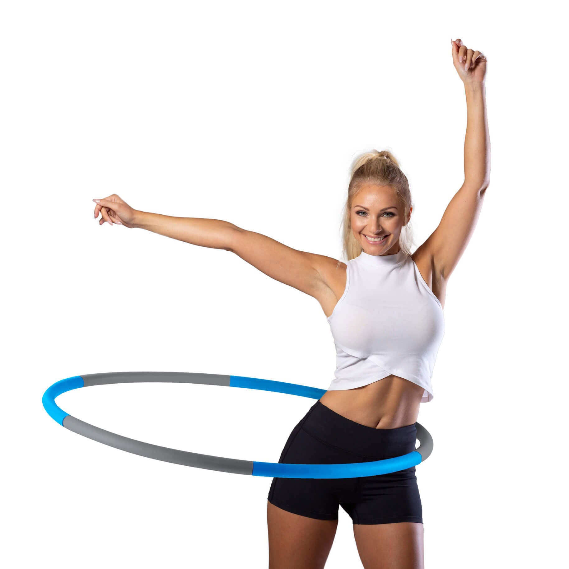 Azure Shaping Weighted Hula Hoop Workout For Less