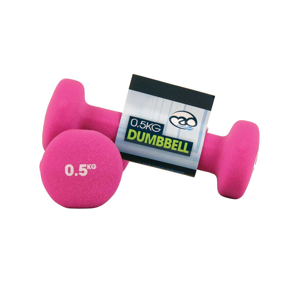 Fitness Mad Neoprene Dumbbells 0.5kg