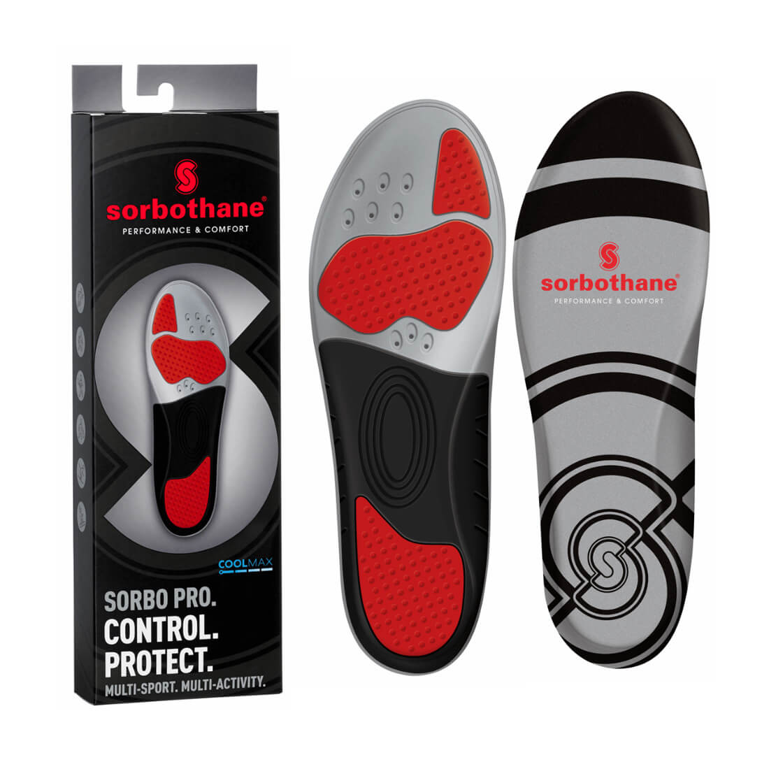 Sorbothane Sorbo Pro Insoles - 11-12.5 UK