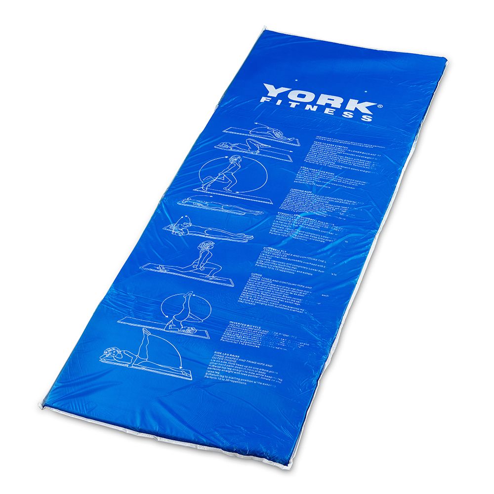 thick padded exercise mat